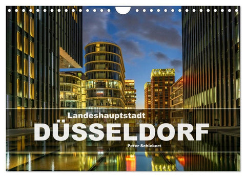 Landeshauptstadt Düsseldorf (Wandkalender 2027 DIN A4 quer), CALVENDO Monatskalender