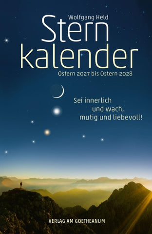 Sternkalender Ostern 2027 bis Ostern 2028