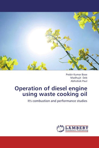 Operation of diesel engine using  waste cooking oil