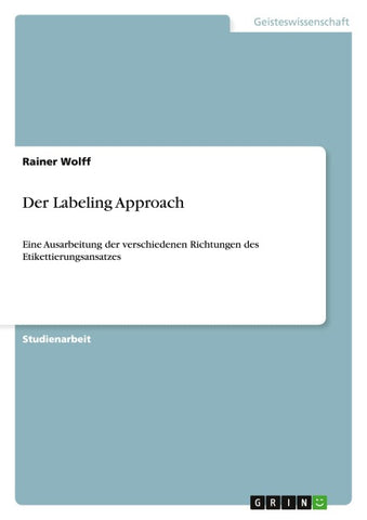 Der Labeling Approach