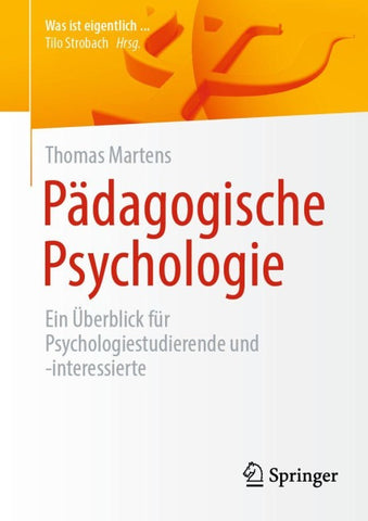 Pädagogische Psychologie