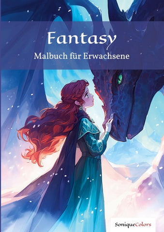 Fantasy – Malbuch für Erwachsene