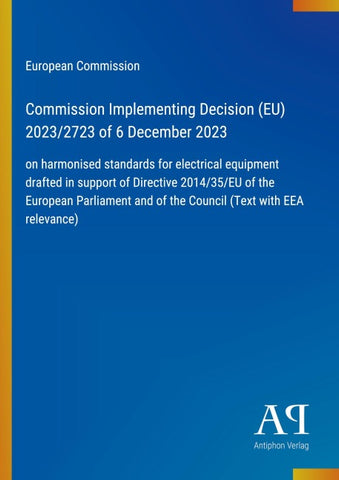 Commission Implementing Decision (EU) 2023/2723 of 6 December 2023