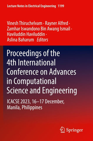 Proceedings of the 4th International Conference on Advances in Computational Science and Engineering