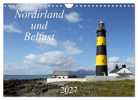 Nordirland und Belfast (Wandkalender 2027 DIN A4 quer), CALVENDO Monatskalender