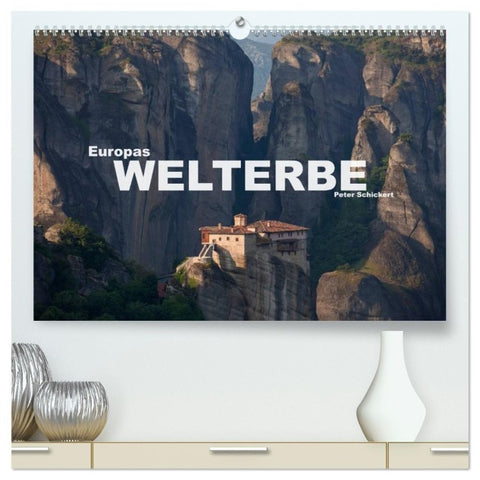 Europas Welterbe (hochwertiger Premium Wandkalender 2027 DIN A2 quer), Kunstdruck in Hochglanz