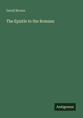 The Epistle to the Romans