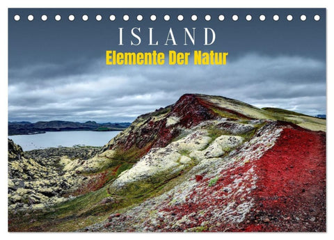 Island - Elemente der Natur (Tischkalender 2027 DIN A5 quer), CALVENDO Monatskalender