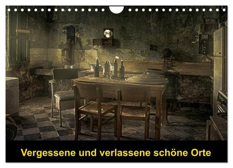 Vergessene und verlassene schöne Orte (Wandkalender 2027 DIN A4 quer), CALVENDO Monatskalender