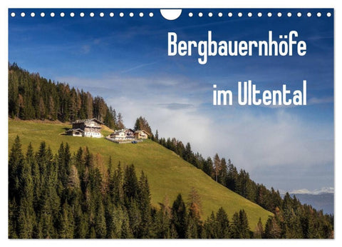 Bergbauernhöfe im Ultental (Wandkalender 2026 DIN A4 quer), CALVENDO Monatskalender