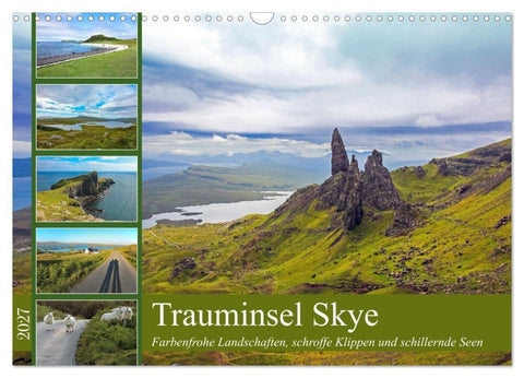 Trauminsel Skye (Wandkalender 2027 DIN A3 quer), CALVENDO Monatskalender