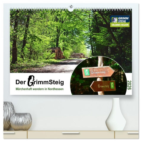Der Grimmsteig (hochwertiger Premium Wandkalender 2026 DIN A2 quer), Kunstdruck in Hochglanz