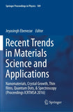 Recent Trends in Materials Science and Applications
