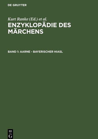 Enzyklopädie des Märchens / Aarne - Bayerischer Hiasl