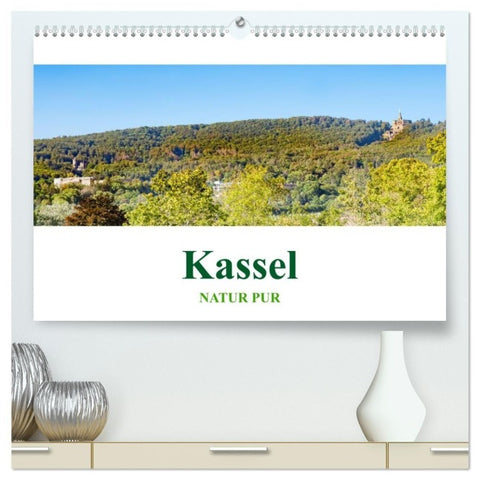 Kassel - Natur pur (hochwertiger Premium Wandkalender 2027 DIN A2 quer), Kunstdruck in Hochglanz