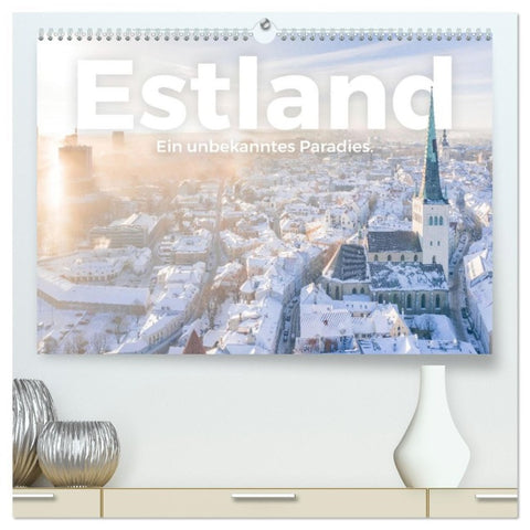 Estland - Ein unbekanntes Paradies. (hochwertiger Premium Wandkalender 2026 DIN A2 quer), Kunstdruck in Hochglanz