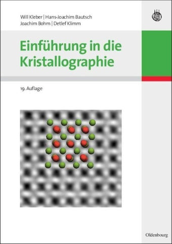 Einführung in die Kristallographie