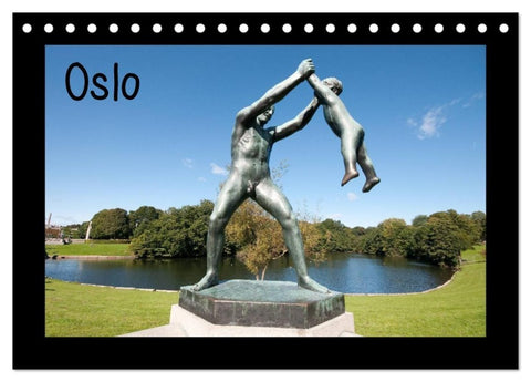 Oslo (Tischkalender 2027 DIN A5 quer), CALVENDO Monatskalender