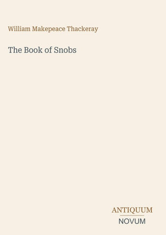 The Book of Snobs