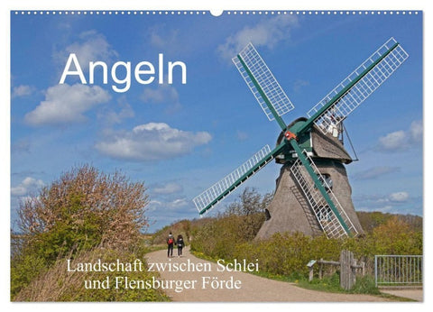 Angeln - Landschaft zwischen Schlei und Flensburger Förde (Wandkalender 2026 DIN A2 quer), CALVENDO Monatskalender