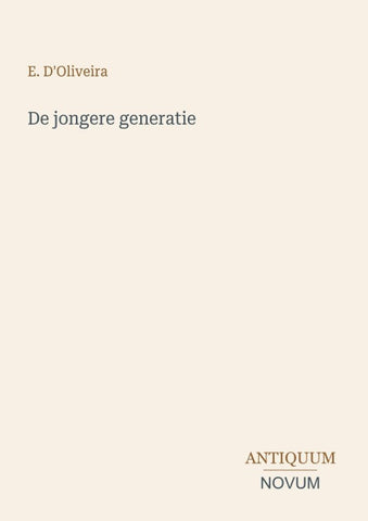 De jongere generatie