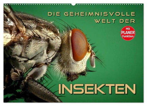 Die geheimnisvolle Welt der Insekten (Wandkalender 2027 DIN A2 quer), CALVENDO Monatskalender