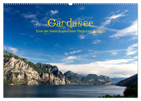 Gardasee / CH-Version (Wandkalender 2026 DIN A2 quer), CALVENDO Monatskalender