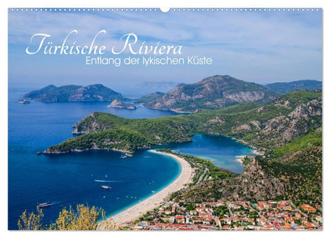 Türkische Riviera - Entlang der lykischen Küste (Wandkalender 2026 DIN A2 quer), CALVENDO Monatskalender