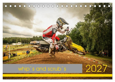 whip`s and scrub`s (Tischkalender 2027 DIN A5 quer), CALVENDO Monatskalender