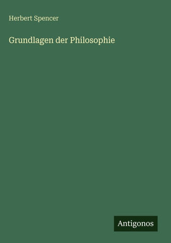 Grundlagen der Philosophie