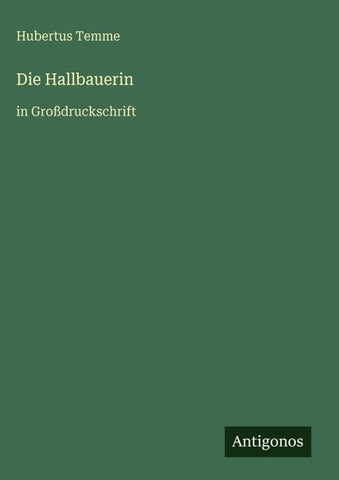 Die Hallbauerin