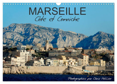 Marseille Côte et Corniche (Calendrier mural 2027 DIN A3 vertical), CALVENDO calendrier mensuel