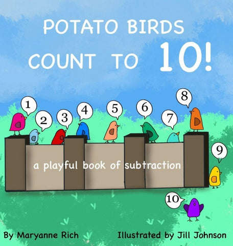 Potato Birds Count to 10!