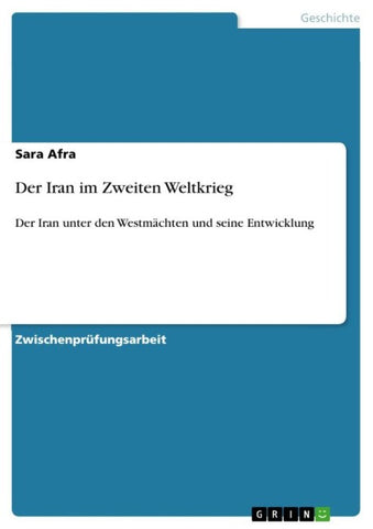 Der Iran im Zweiten Weltkrieg