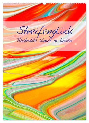 Streifenglück (Wandkalender 2027 DIN A2 hoch), CALVENDO Monatskalender