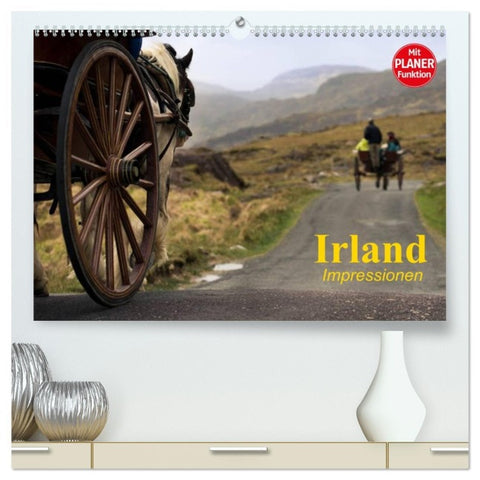 Irland. Impressionen (hochwertiger Premium Wandkalender 2026 DIN A2 quer), Kunstdruck in Hochglanz
