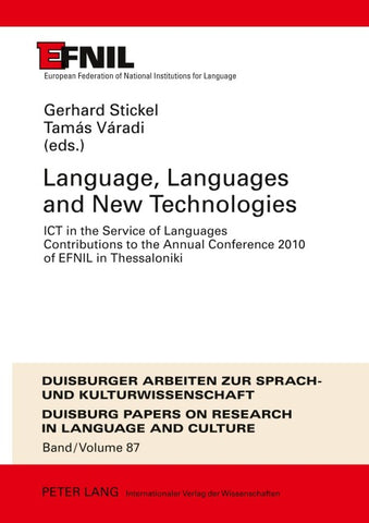 Language, Languages and New Technologies
