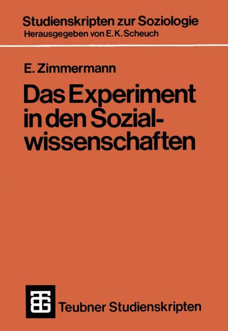 Das Experiment in den Sozialwissenschaften