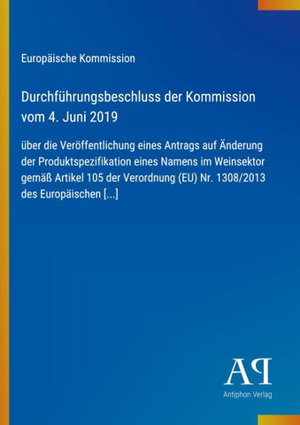 Durchführungsbeschluss der Kommission vom 4. Juni 2019