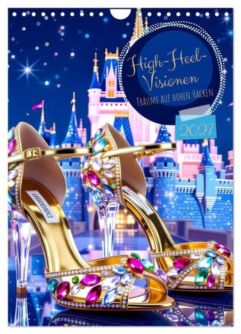 High-Heel-Visionen (Wandkalender 2027 DIN A4 hoch), CALVENDO Monatskalender