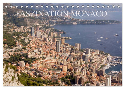 Faszination Monaco (Tischkalender 2027 DIN A5 quer), CALVENDO Monatskalender