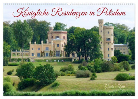 Königliche Residenzen in Potsdam (Wandkalender 2027 DIN A2 quer), CALVENDO Monatskalender