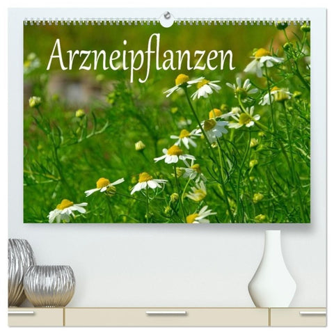 Arzneipflanzen (hochwertiger Premium Wandkalender 2027 DIN A2 quer), Kunstdruck in Hochglanz