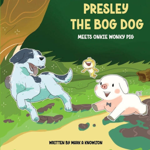 Presley the Bog Dog Meets Onkie Wonky Pig