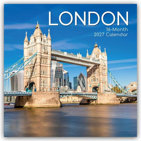 London 2027 – 16-Monatskalender