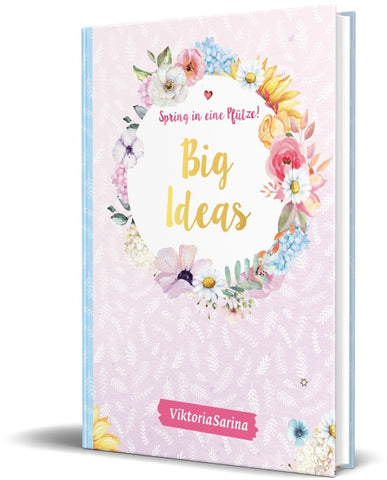 Spring in eine Pfütze! Notizbuch Big Ideas