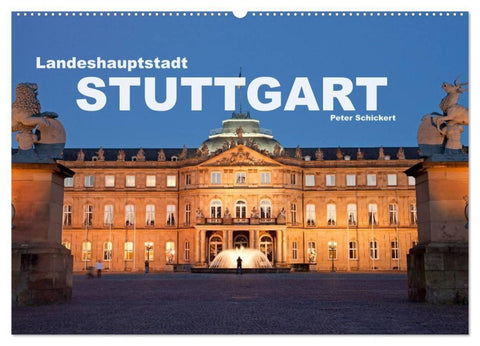 Landeshauptstadt Stuttgart (Wandkalender 2027 DIN A2 quer), CALVENDO Monatskalender