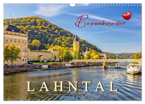 Bezauberndes Lahntal (Wandkalender 2027 DIN A3 quer), CALVENDO Monatskalender