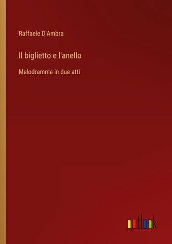 Il biglietto e l'anello