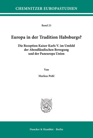 Europa in der Tradition Habsburgs?